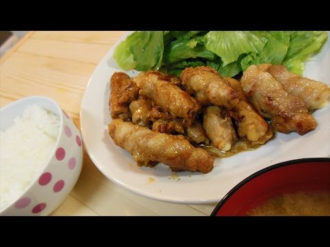 【ペロリといけちゃう】チーズ巻きポーク【Cheese winding of pork】