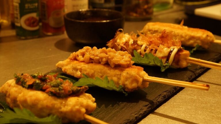 【某店の味】つくね盛り合わせの作り方