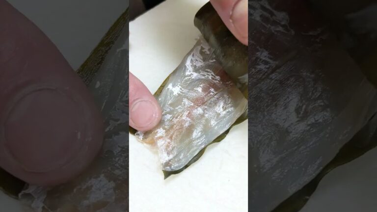 【甘鯛昆布締め】新鮮な《アマダイ》を贅沢に昆布で〆ちゃう！ねっとり旨味がたまらない!!!