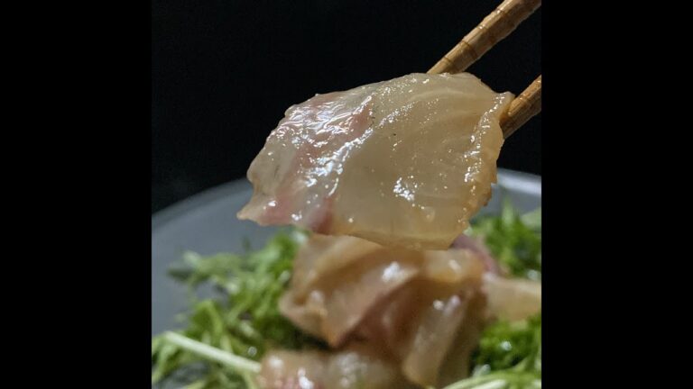 ポン酢でさっぱり！鯛のさっとマリネ #shorts