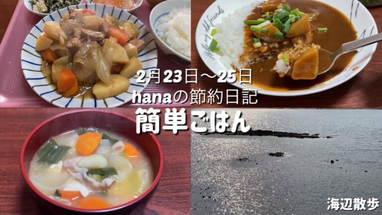 簡単ごはん/肉じゃが/簡単カレー/豚汁