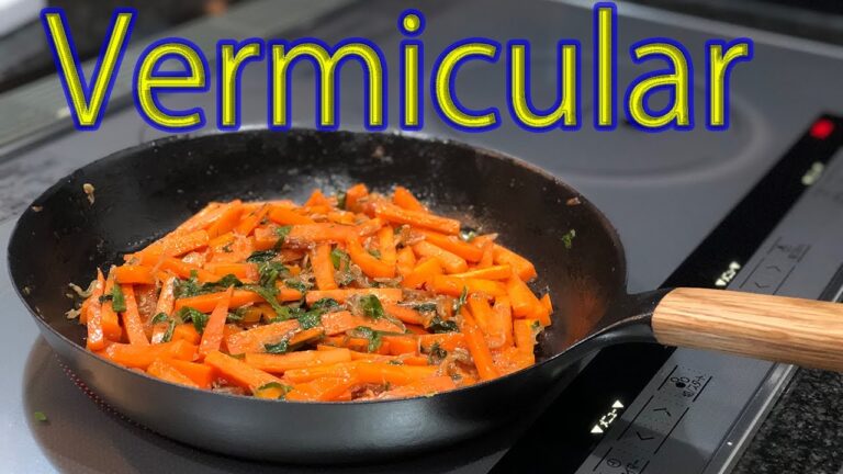 Vermicular Frying pan 加熱時間5分 〜にんじん梅きんぴら〜 バーミキュラ　フライパン