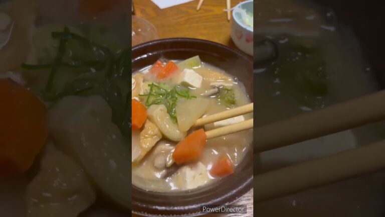 けんちんうどん　熱すぎる　#shorts #short #KenchinUdon