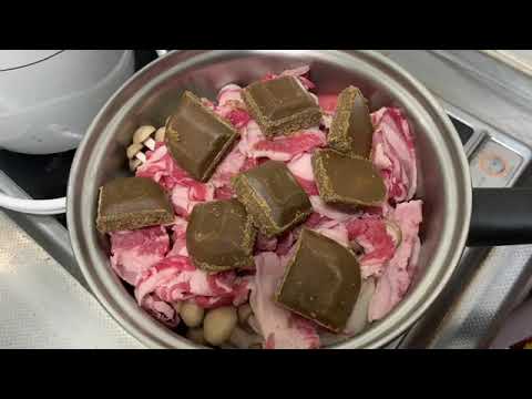 【料理】ハヤシライス（無水）を作ってみよう!!