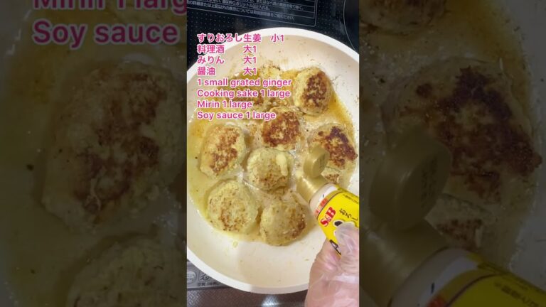 息子と私のお弁当！鶏ミンチの照り焼きバーグ弁当♪DAY 243 #shorts