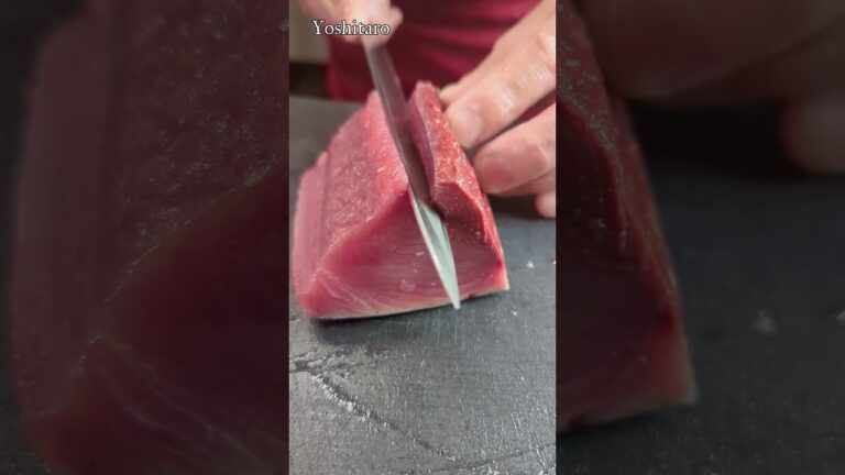 プロも自画自賛する火入れ！【戻り鰹（カツオ）のたたき】#shorts #japan #bonito