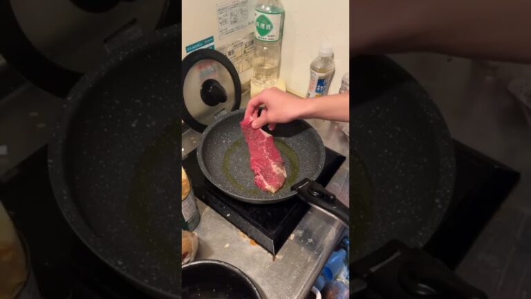 1分ステーキの焼き方　                 by Grand Chef MATSUO 松尾辛造