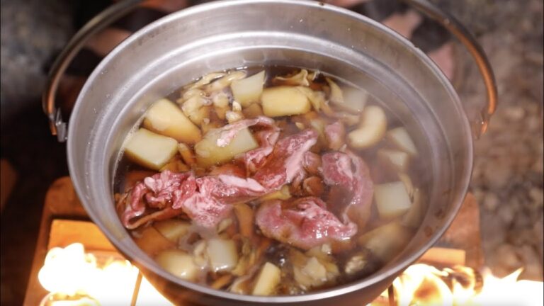 米沢牛の芋煮レシピ