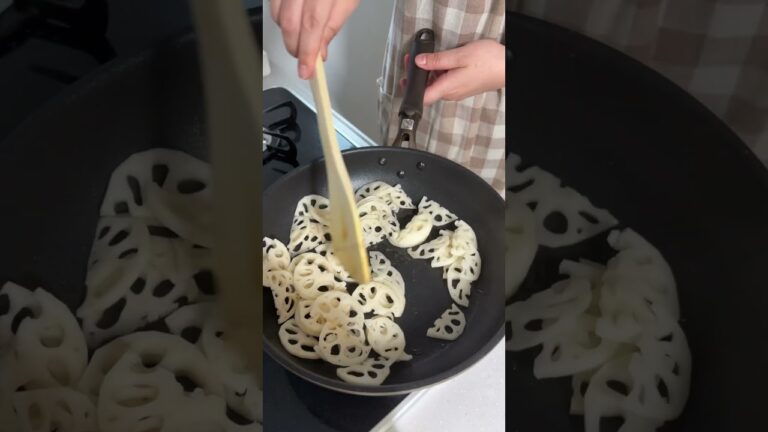 作り置きおかず　れんこんの梅きんぴら#お弁当作り置き #朝ごはん 作り置き#冷凍作り置き