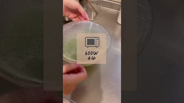 火を使わない♩レンジで豆苗と玉ねぎのスープ🤤🤤 #shorts #料理動画 #簡単レシピ #おうちごはん #cooking