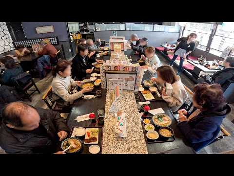 信じられない夫婦の神連携で大量注文を鬼捌きする高コスパ名古屋大衆めん食堂丨Japanese Good Old Diner