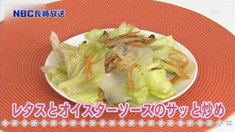 忙しい時にピッタリ！レタスとオイスターソースのサッと炒め【Pintレシピ】