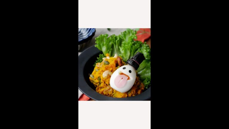 ハロウィンにおすすめ🎃ゆで卵を使って簡単に✨#shorts #レシピ #ゆでたまご