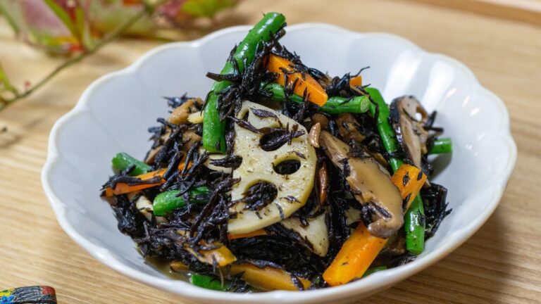 【貧血予防】ひじきの煮物の作り方と健康効果【美肌効果】