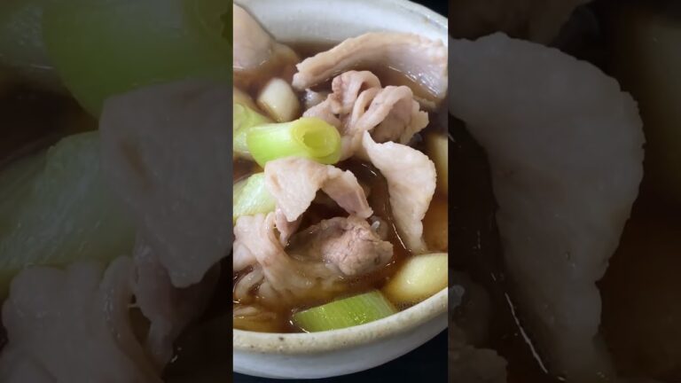 藤店うどん （ふじだなうどん） 肉汁うどん が具たくさん。西大宮