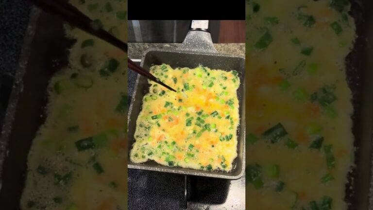 お弁当作り置きにぴったり‼️韓国風卵焼き#계란말이