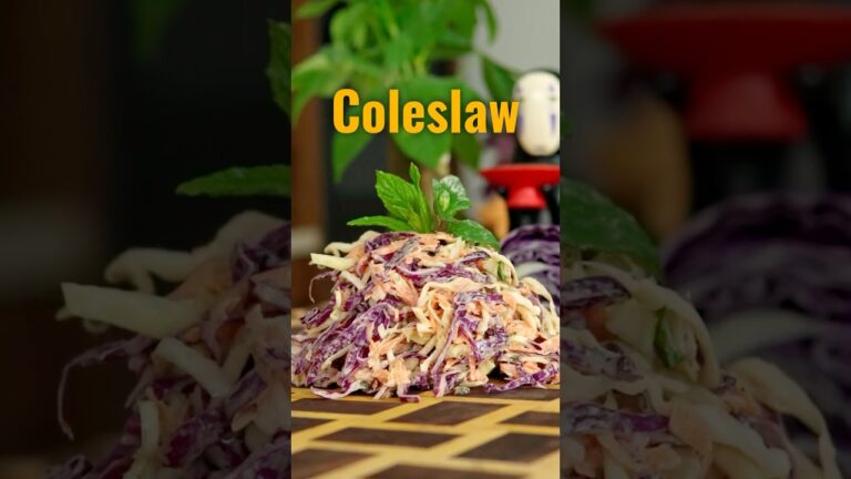 Creamy Coleslaw | The best side dish?