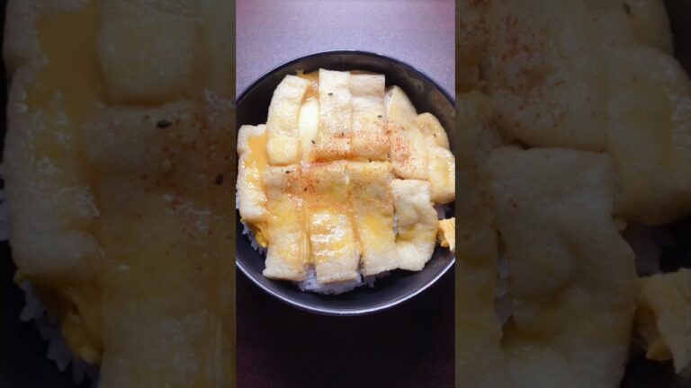油揚げをカツ丼にしてしまった男 #Shorts