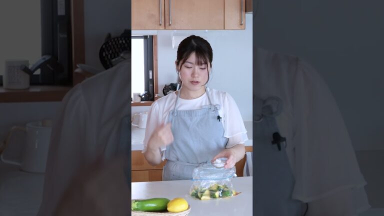 【ズッキーニの唐揚げ】サクトロ食感。お箸が止まらない！