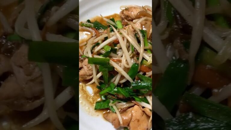 25422D 鶏肉野菜炒め #shorts