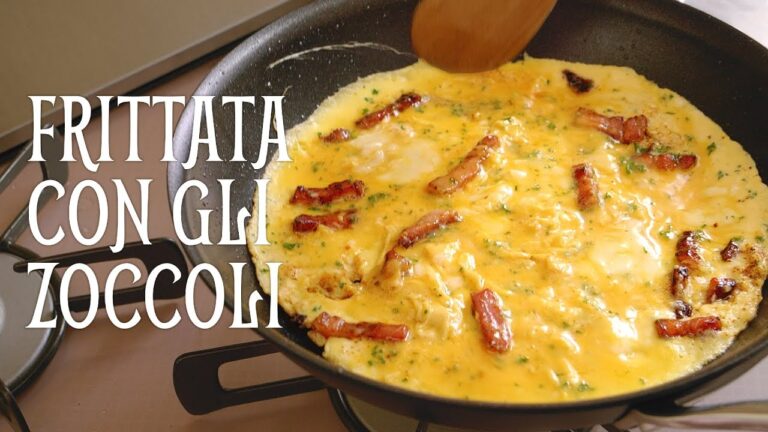 “ワイン泥棒” イタリア・トスカーナ伝統「ひづめ入りオムレツ」の作り方