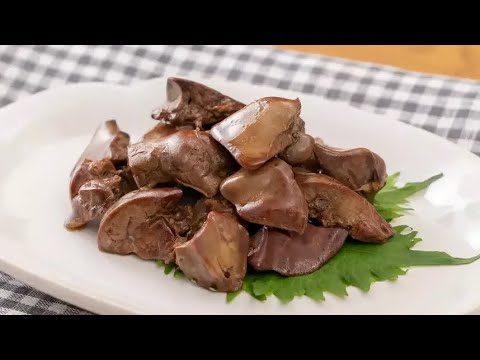鶏レバーのはみつ醤油焼き