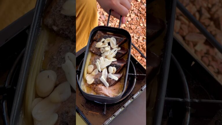 唸るほど美味い簡単パスタ。 #メスティン #キャンプ #レシピ