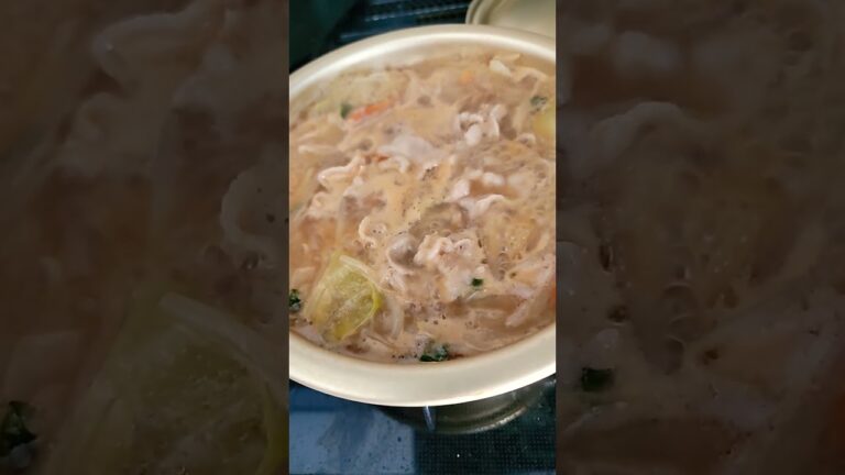 濃厚みそ鍋🍲👍️