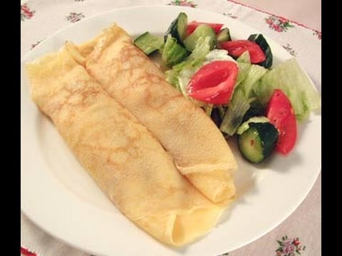 【楽らくクッキング】ランチクレープ