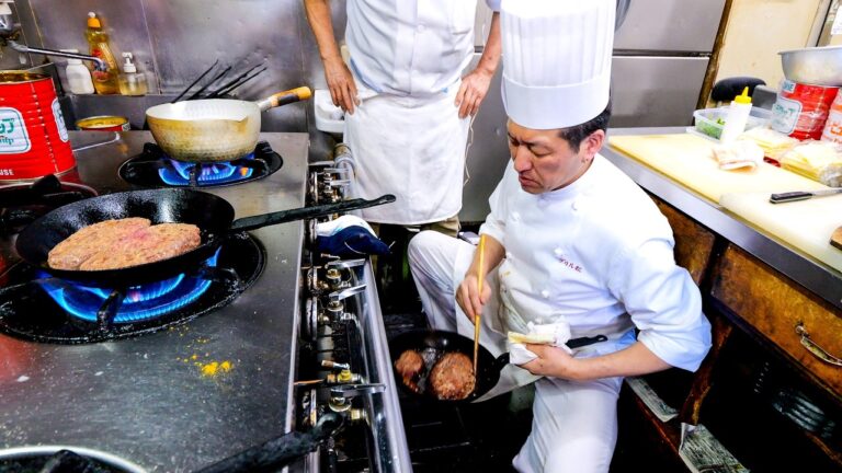 奥さんは２０歳年下！富山が誇る老舗洋食店の大家族イケイケ店主に密着丨Japanese Wagyu Beef Steak