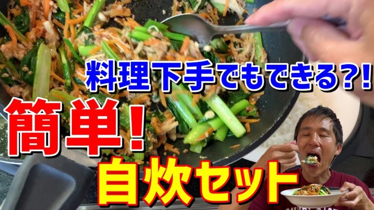 頑張りすぎない！超簡単にできる自炊セットをオイシックスOisixでお試し！ビビンバ丼にサバのみぞれ煮を作ってみた ～のぶ飯 #9