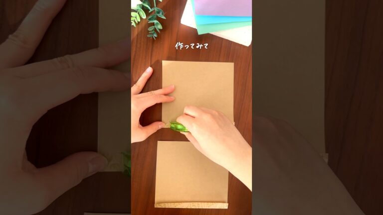 誰かと一緒が嫌な人は作ってみて #japan #ハンドメイド #折り紙 #origami