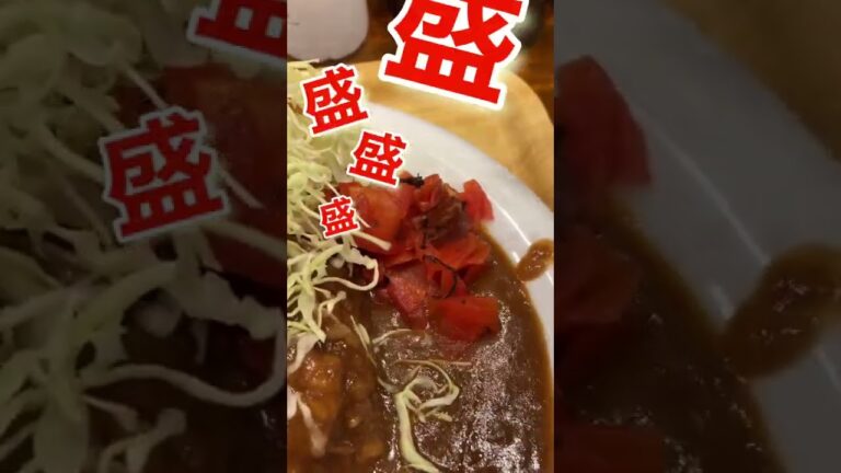 印度カレー 中栄の合がけが最高に美味い｜豊洲市場で食べ歩き#shorts