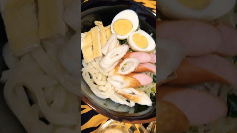 【つくれぽ】リュウジのバズレシピ、至高のサラダうどんを具材アレンジして「タレ」たれはそのままでつくってみた。ゴママヨネーズが最高にうまい！美味しい！おいしい！夏はさっぱりサラダうどん。旨い冷やしうどん