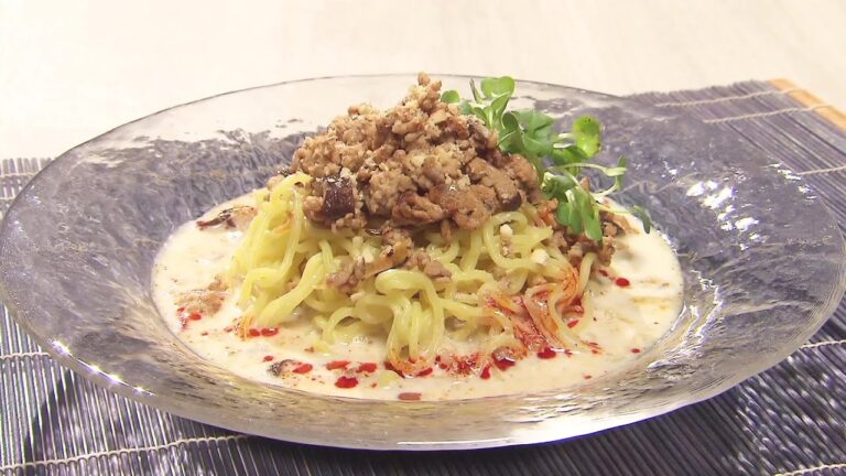 いっとこ！：夏にピッタリ！牛乳を使った冷やし担々麺