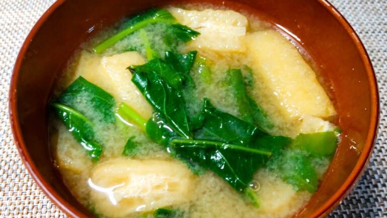 【空芯菜の味噌汁】栄養満点｜簡単で美味しい｜朝食に夕食に