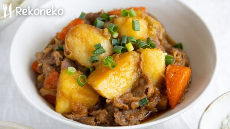 【シンプル＆簡単だけど 味しみも妥協しない！】我が家の絶品肉じゃが