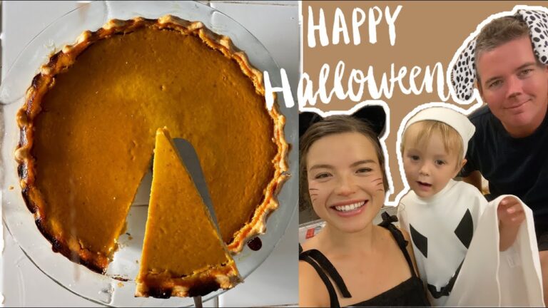 【ハロウィン】パンプキンパイレシピ🥧ハワイ島のゆる〜いハロウィンの様子🎃　#パンプキン #ハロウィン