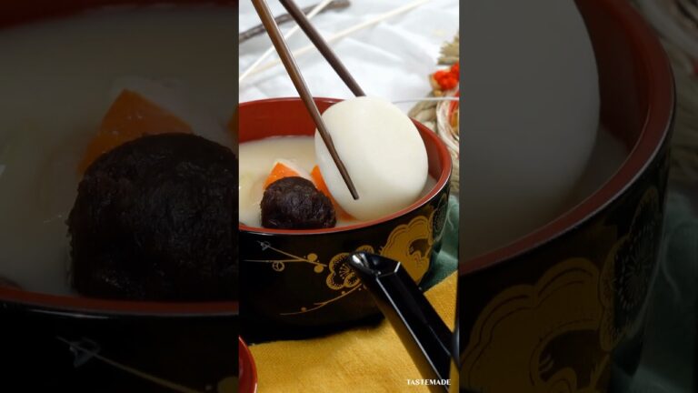 2025年初日の動画からフルテンションで参ります💁‍♀️ #shorts #お雑煮 #関西風 #雪見だいふく #新年 #2025年 #あけおめ #あけましておめでとうございます