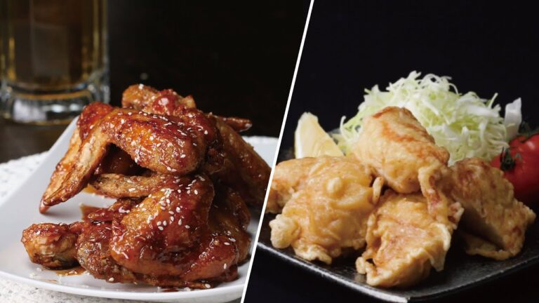 どっちにする？手羽先揚げ vs とり天