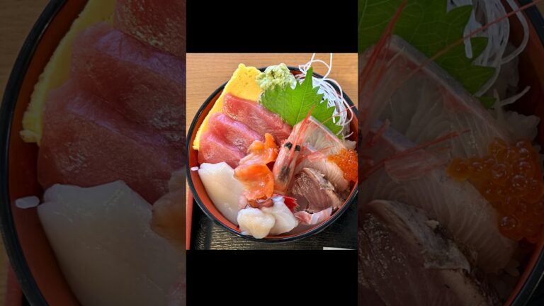 どんぶり亭まつもと。特製海鮮丼。コスパ最高で、満足度⤴️⤴️