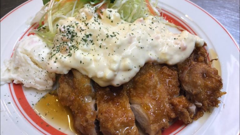 タルタルソーの作り方　お店で食べる簡単タルタルソース【お家カフェ】店長の料理教室　(チキン南蛮) 簡単おかず（まかない）