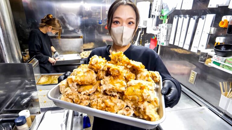 唐揚げ美人ママと幼なじみが毎日３０キロ揚げる爆裂昼営業に密着！広島岡山の揚げ物がうまい店６選。