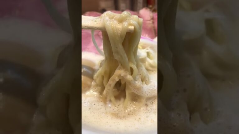【優しい鶏白湯スープが絡む細麺がそそる😋】岐阜ラーメン　鶏そば満つる　鶏そば全のせ