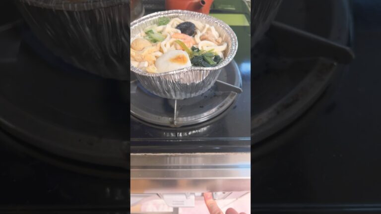 オススメ‼️セブン鍋焼きうどん‼️ #日常 #コンビニ #料理 #セブンイレブン