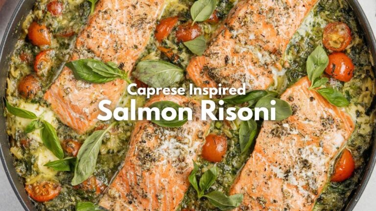 究極のワンパンサーモンとリゾーニ | ジャックのカプレーゼツイスト