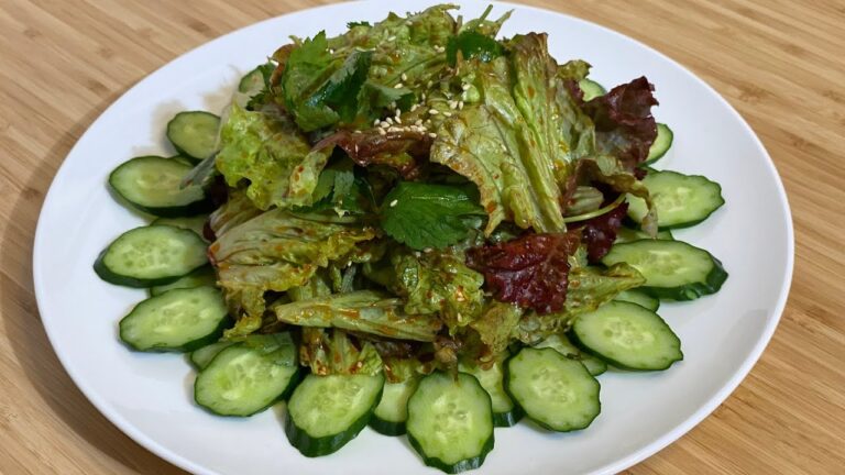 チョレギサラダ 作り方 / サンチュ コッチョリ/ サンチュ サラダ | 焼肉屋の定番 / 超簡単レシピ / 韓国料理 レシピ