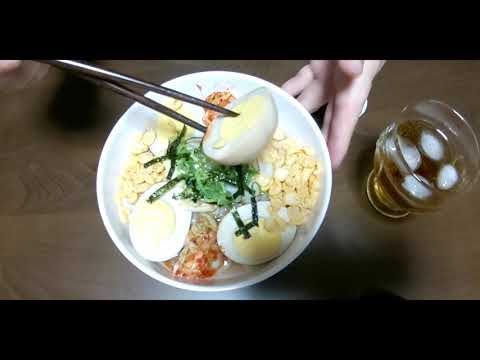 電子レンジで簡単ぶっかけうどん