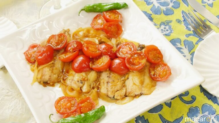 ちょい足し大成功！ あじの トマト 生姜 焼き のレシピ 作り方