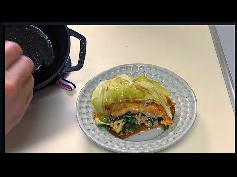 ミルフィーユロールキャベツ【STAUB】ラウンド14